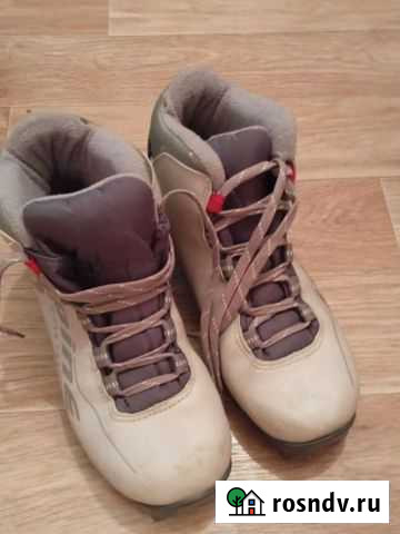 Лыжные ботинки 39 размер Пермь - изображение 1