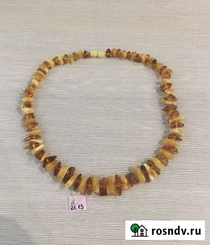 Бусы и браслет янтарь Псков - изображение 1