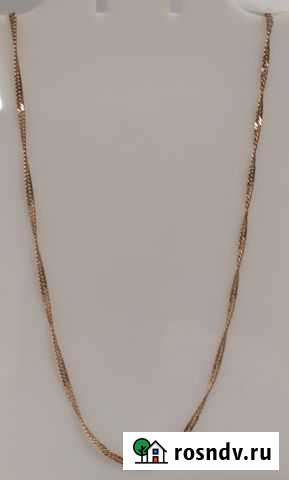 Цепь Золото 585 Красный 5,19г. 60.0 Челябинск - изображение 1