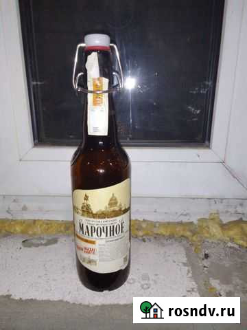 Стеклянная бутылка 0.5 литра и 1 литр Воронеж - изображение 1