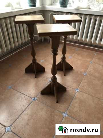 Подставка для цветов дуб 3 шт Белгород - изображение 1