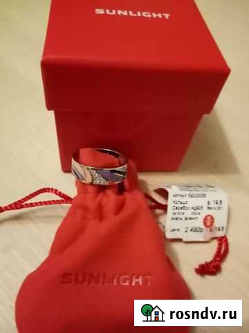 Серебряное кольцо р. 19.5 новое с пломбой Рязань - изображение 1