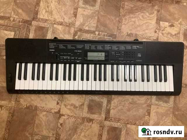 Синтезатор Casio ctk 3500 + стойка Калач - изображение 1