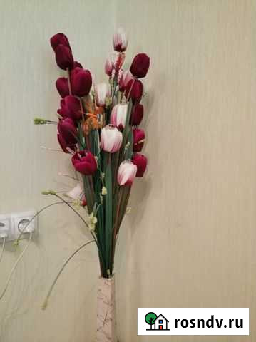 25 тюльпанов букет в вазе Киров - изображение 1