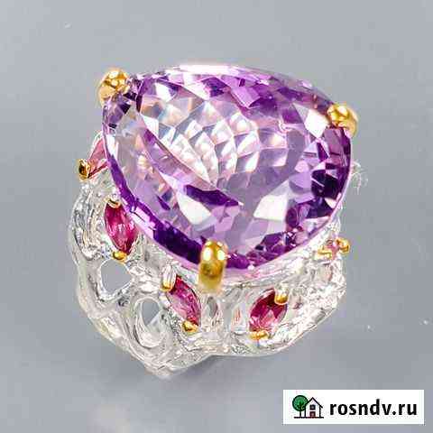 Кольцо серебро аметист разм.18,0 К125 Анапа