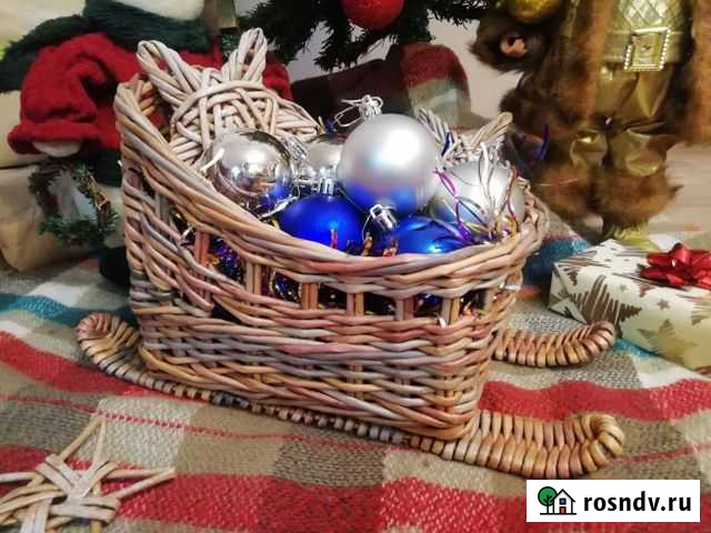 Санки плетеные для подарка Хабаровск - изображение 1