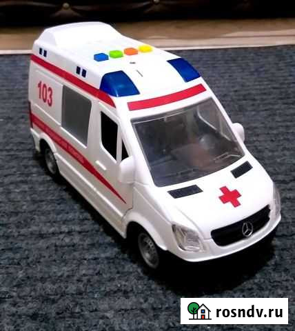 Машинка Скорая помощь Технопарк Саратов - изображение 1