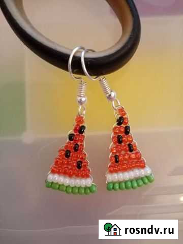 Серёжки из бисера Волгоград - изображение 1
