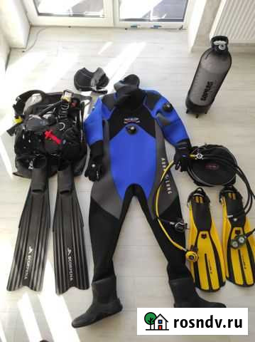 Сухой гидрокостюм для дайвинга Калининград - изображение 1
