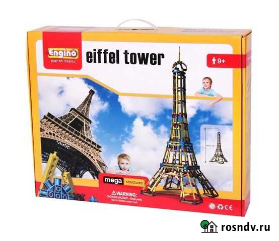 Конструктор Engino Эйфелева башня Красногорск - изображение 1