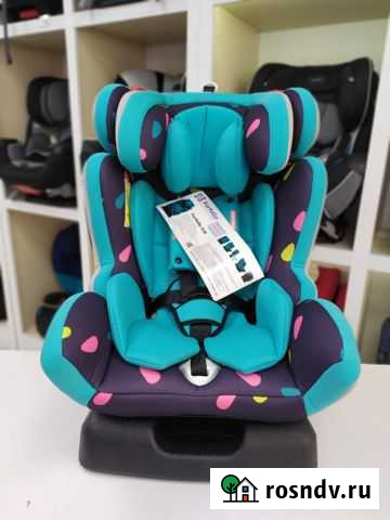 Автокресло 0-36кг Farfello X30 Капельки Blue Уфа - изображение 1