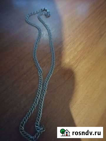 Серебряная цепочка мужская Кириллов - изображение 1