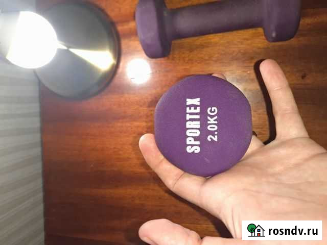 Гантели sportex 2 кг Ростов-на-Дону - изображение 1