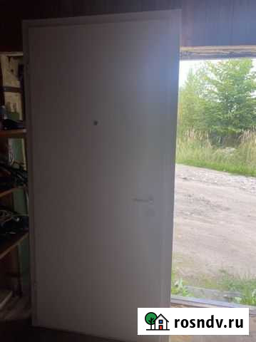 Дверь белая железная Сафоново - изображение 1