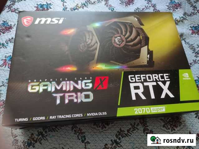 Видеокарта rtx 2070 super Барнаул - изображение 1