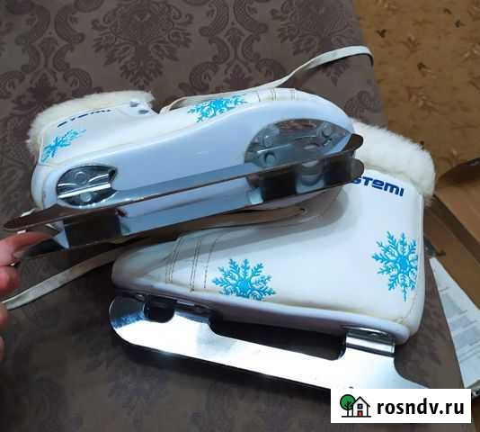 Коньки фигурные детские Электрогорск - изображение 1