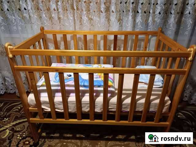 Детская кроватка круглая бу Саранск - изображение 1