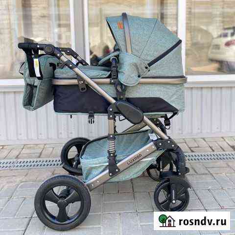 Коляска трансформер Luxmom 555 green Воронеж