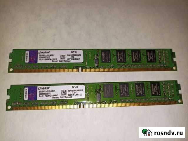 Оперативная память ddr3 Сегежа - изображение 1