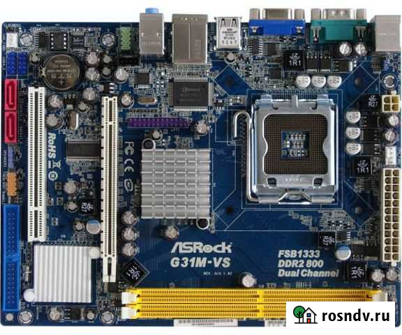 Материнка Asrock G31M-VS Щекино - изображение 1