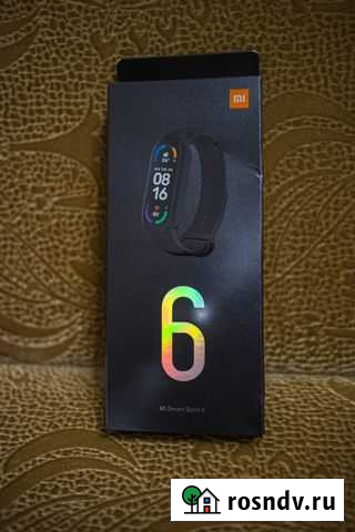Новый запечатанный смарт-браслет Xiaomi Mi Band 6 Георгиевск - изображение 1