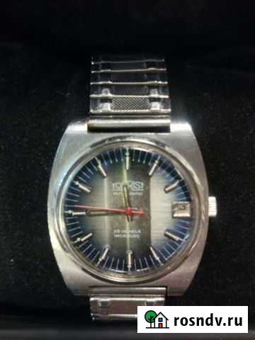 Часы швейцарские винтажные Tourist 25 jewels 1970ы Ярославль - изображение 1