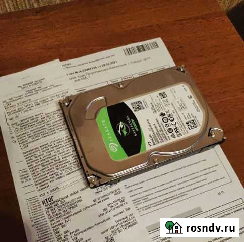 HDD Seagate 7200 BarraCuda 1Tb Петропавловск-Камчатский - изображение 1