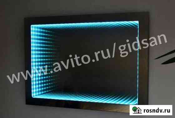 Зеркало с 3D подсветкой (эффект бесконечности) Новосибирск