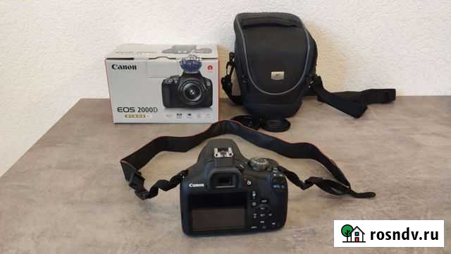 Canon eos 2000d kit EF-S 15-55 III Мурино - изображение 1