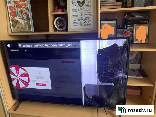 На запчасти телевизор LG 123см диагональ 49 Мончегорск - изображение 1