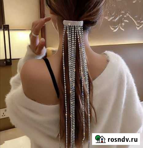 Заколка со стразами на волосы Екатеринбург - изображение 1