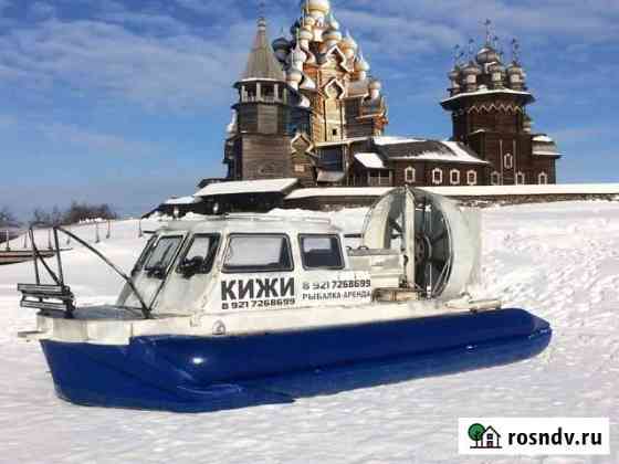 Кижи на судне на воздушной подушке из Великой Губы Петрозаводск