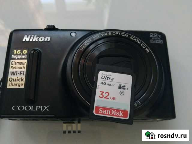 Компактный фотоаппарат Nikon Coolpix s9600 Смоленск - изображение 1