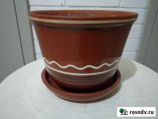 Горшок глиняный Мурино - изображение 1