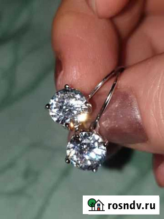 Серебряные серьги Кингисепп - изображение 1