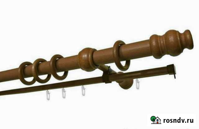 Карниз для штор двухрядный Обнинск - изображение 1