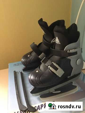 Коньки детские раздвижные размер 29-32 Барнаул - изображение 1