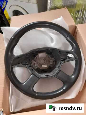 Кожаный руль Снежинск - изображение 1