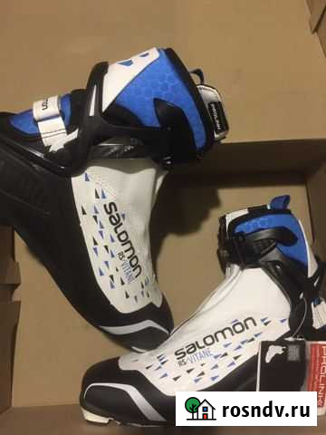 Лыжные ботинки Salomon, новые Тобольск - изображение 1
