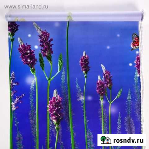 Рулонные шторы новые с рисунком Пенза - изображение 1