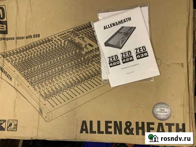 Микшерный пульт allen&heath ZED428 Дмитров - изображение 1