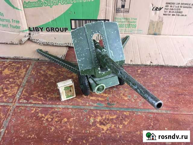 Игрушка пушка СССР металическая 2 Челябинск - изображение 1