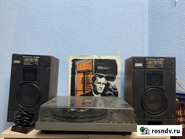 Проигрыватель винила, колонки Иваново - изображение 1