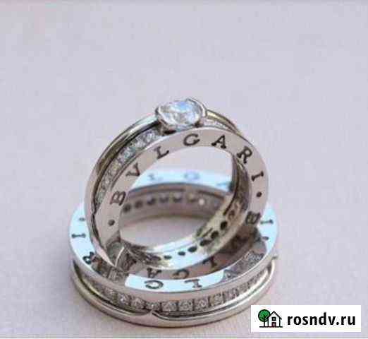 Золотые кольца 1.9 ct Новосибирск