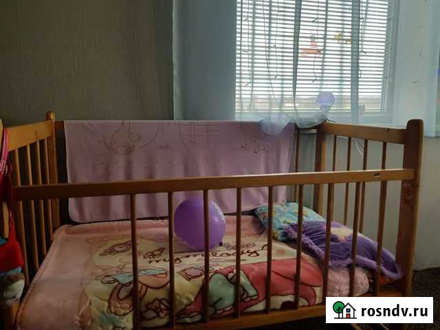 Детская кроватка с маятником и ящиком Ханская - изображение 1