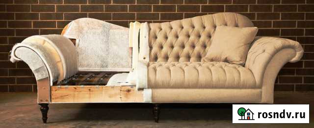 Перетяжка и ремонт мягкой мебели Красноярск - изображение 1