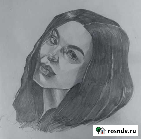 Портрет на заказ, рисунок по фото черно белый Пермь - изображение 1