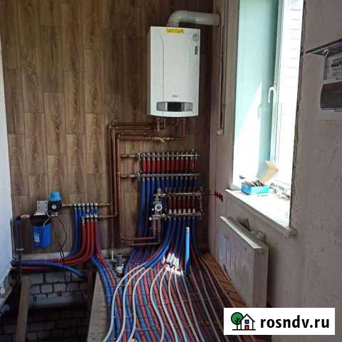 Монтаж отопления, Водопровода, Автополив Брянск - изображение 1