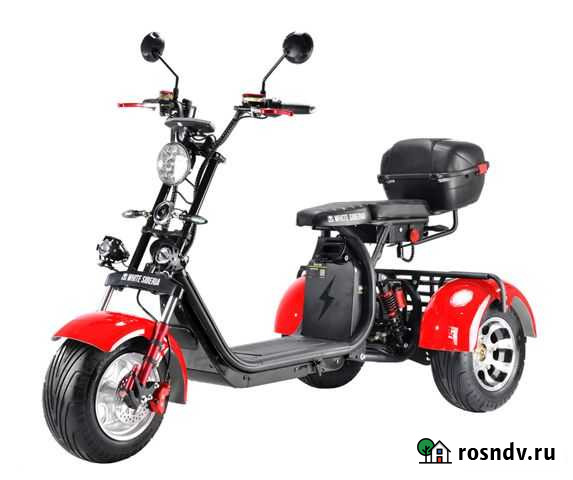 Трехколесный электроскутер WS-PRO 3000W trike+ Оренбург - изображение 1