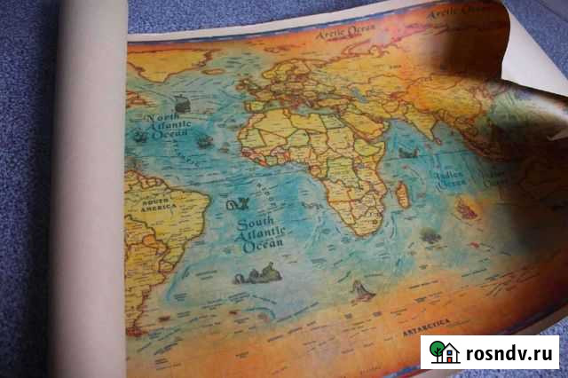 Карта мира на стену Курск - изображение 1